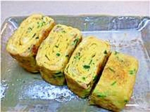 餃子の具de玉子焼き